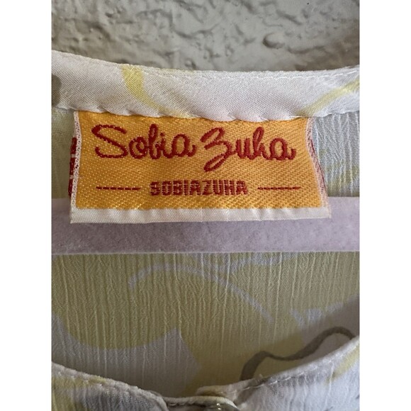 Sobia Zuha Original Sheer Dress Pakistani Designer Slit Leg Sheer Summer Unique - Picture 3 of 8